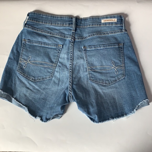 Denizen from Levi's High Rise Raw Hem Shorts - 6 - Picture 4 of 6